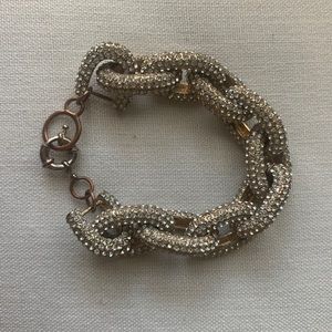 Paved Link Rhinestone Bracelet (J. Crew inspired)